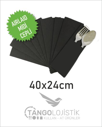 Airlaid Midi Cepli Peçete 40×24